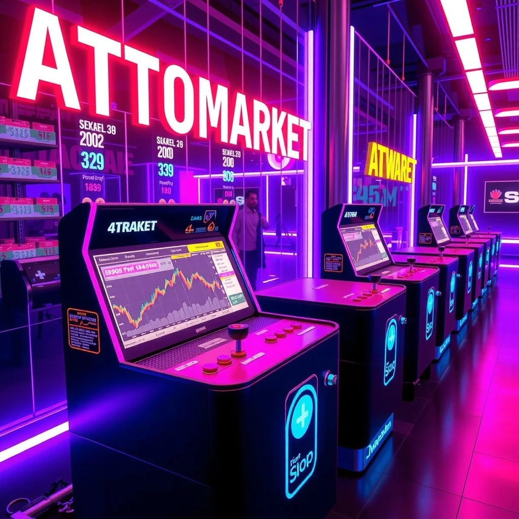 Stock Market Arcade Game Interface